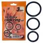 Preview: Silicone cock ring set 3 pcs