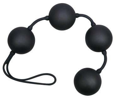 Velvet Black Balls 4er Kugeln