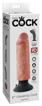 6" Vibrating Cock