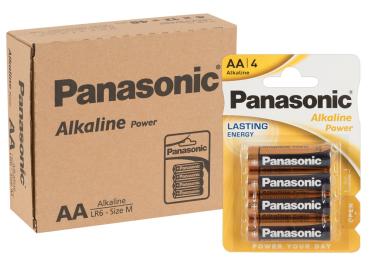 Batterie Panasonic AA 12x4er