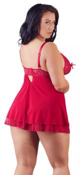 Rotes Spitzen Babydoll 3