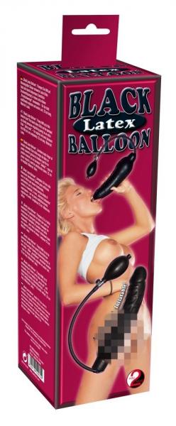 Pumpdildo "Black Latex Balloon"