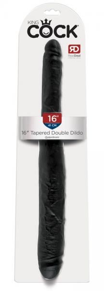 16" Tapered Double Dildo