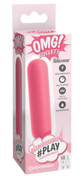 Rechargeable #Play Vibrating Bullet