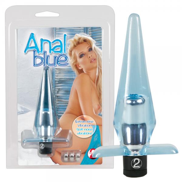 "Anal Blue" vibr. Buttplug