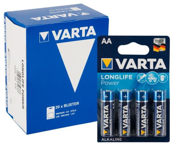 Batterie Varta AA 20x4er