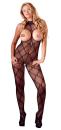 Busenfreies ouvert Spitzen Catsuit